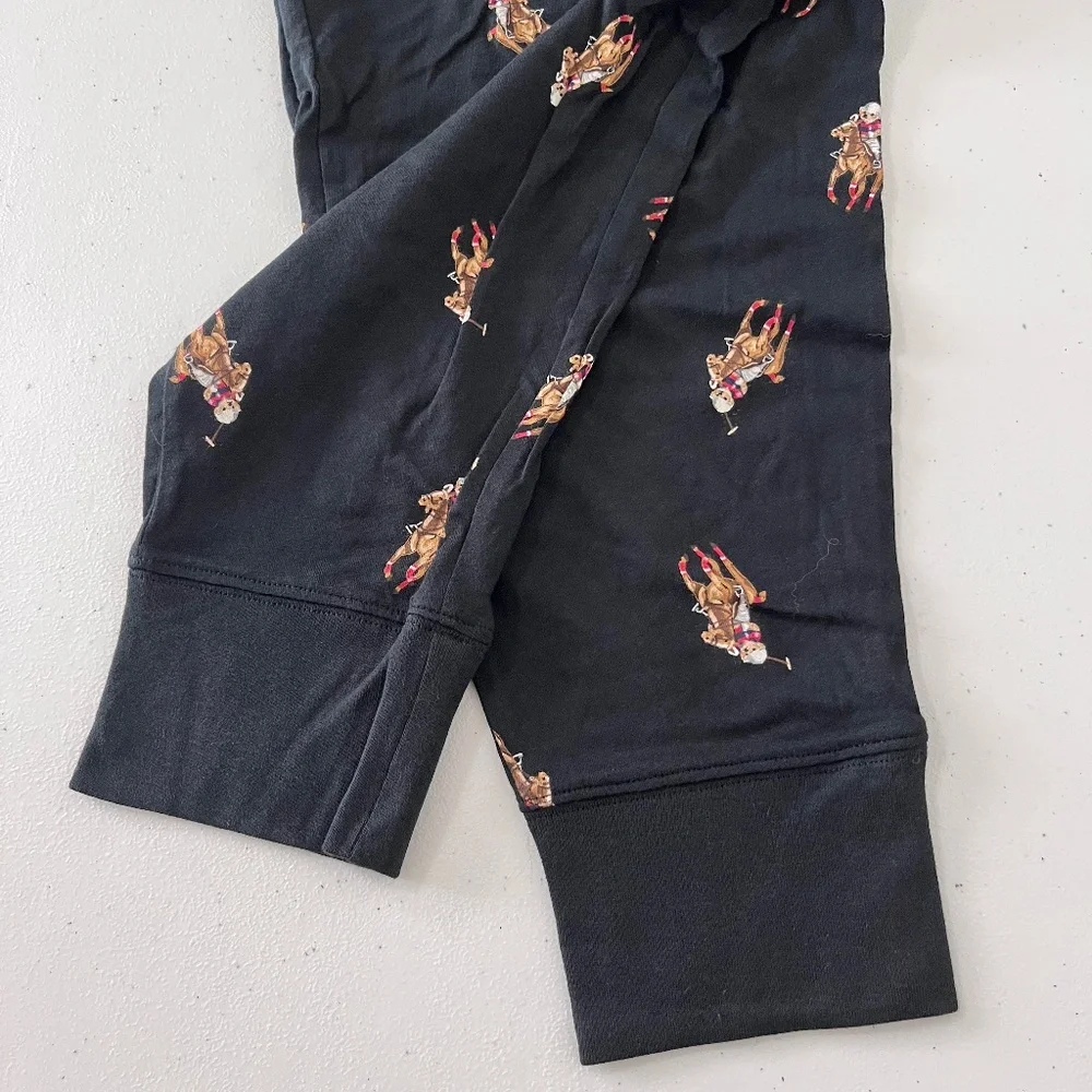Polo Ralph Lauren Men’s Knit Allover Logo Jogger Pajama Pants size XL